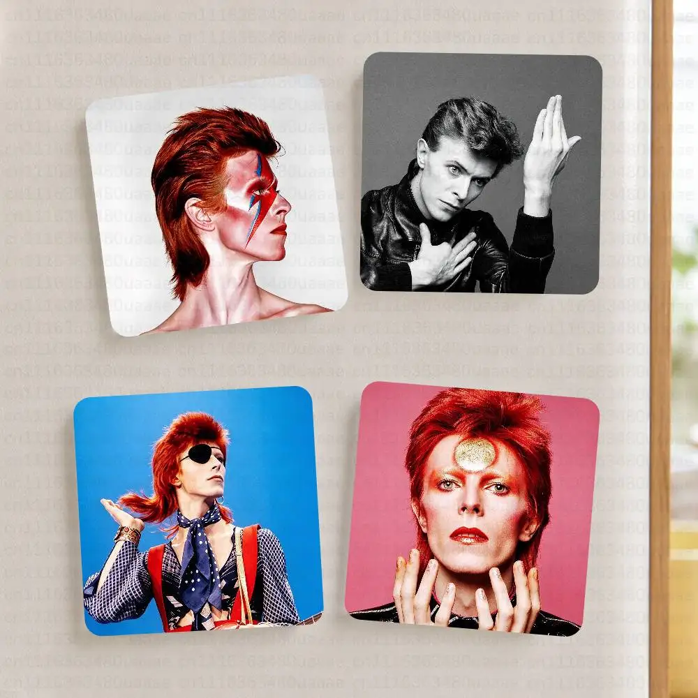 D-David Bowie Ziggy Stardust Fridge Magnet Rectangle DIY Refrigerator Magnet Kit Home Decoration Photos Painting Handmade Crafts