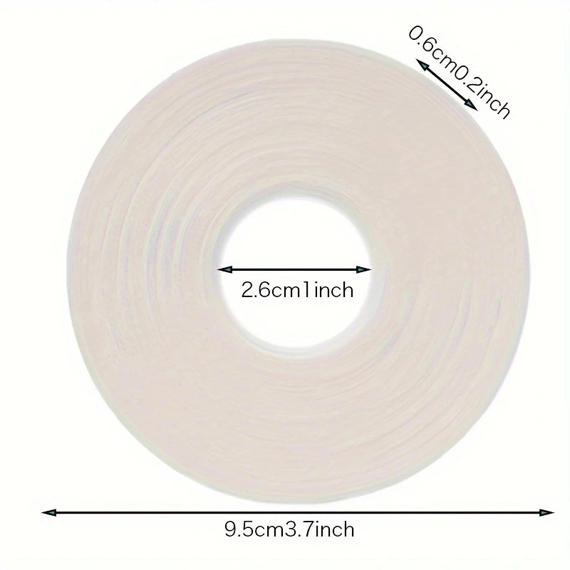 Patchwork Sewing Tape Water-Soluble Adhesive Temporary Fixing Both Sides Stick 10m/15m/20m for Crafting And Sewing Projects