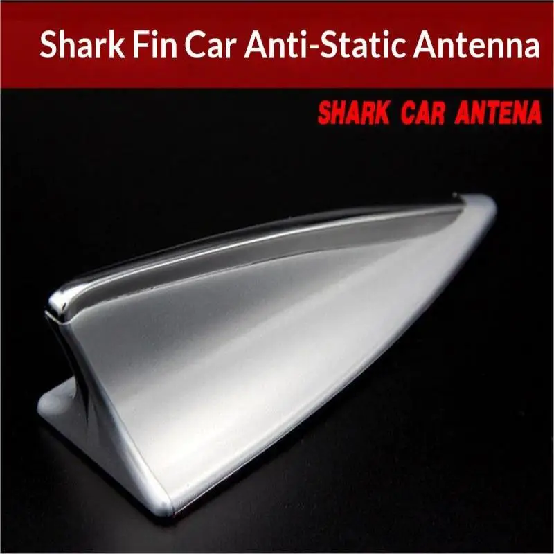 Shark Fin Car Roof Antenna Replacement Universal Adhesive Mount Waterproof Signal Boost Decorative Accessory for Cars view 4