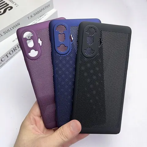 Slim Cooling Case For Xiaomi POCO F4 GT F3 Redmi K50 K40 Gaming Edition Fashion Lightweight PC Hard Phone Back Cover Shell