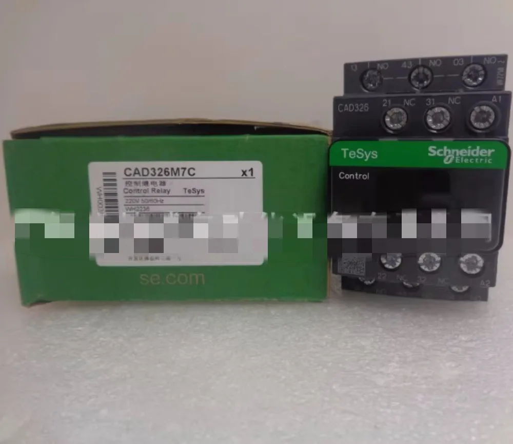 

Schneider CAD326M7C Control Relay 220V 50/60Hz 3NO+2NC