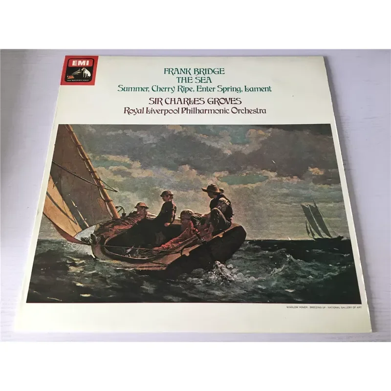 ASD FRANK BRIDGE THE SEA SIR CHARLES GROVES - Disco de vinilo LP para tocadiscos