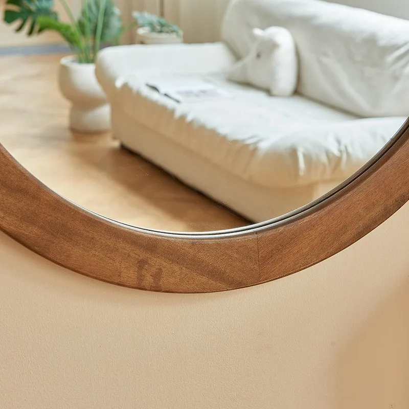Design Round Flexible Decorative Mirrors Modern Cheap Bedside Decorative Mirrors Living Room Espejos Para Pared Home Decor