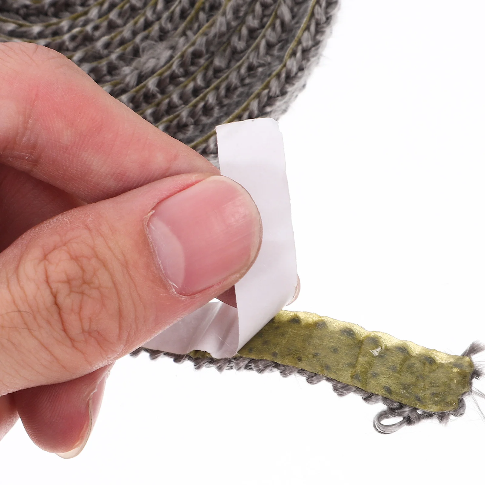 ذاتية اللصق شقة الموقد طوقا الشريط 2 متر ارتفاع درجة الحرارة مقاومة الألياف الزجاجية الختم للداخلية حرق الخشب بيليه موقد الباب