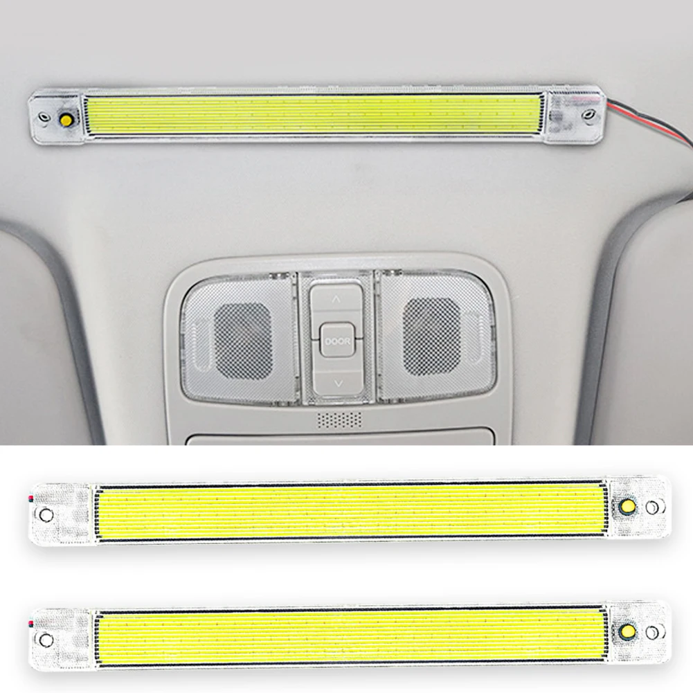 

84 LED 10W Car Interior Led Light Bar for Camper Boat Indoor Ceiling Light White Light Tube with Switch for Van Lorry Truck RV