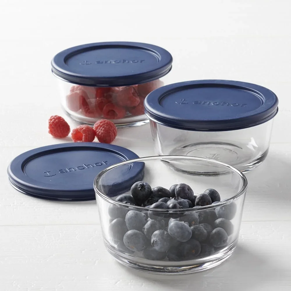 3-Piece Glass Storage Containers 5