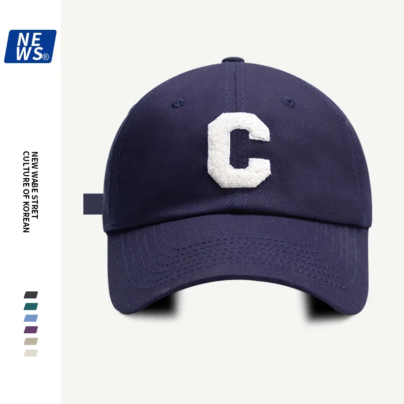 New popular Large Letter C Baseball Cap for Women Men Summer Fashion Sun Hats Streetwear Casual Snapback Hat Hip Hop Caps Gorros