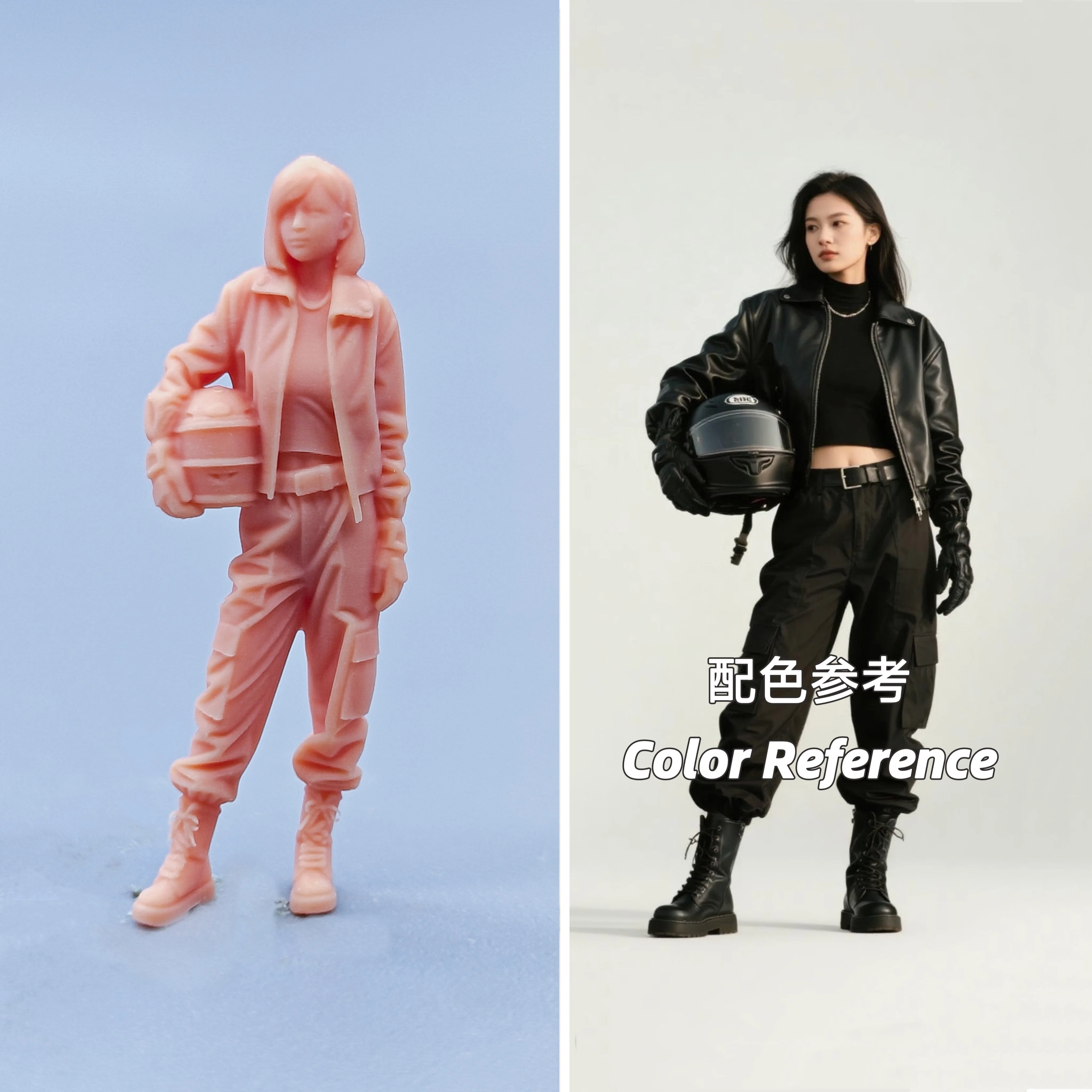 Leatherwork Products - 1/64 1/43 Figurines Scale Model Resin