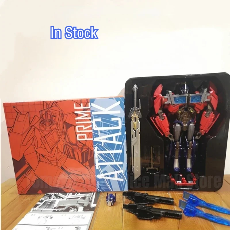 

In Stock Transformación Juguetes APC Ataque Prime Angel Motor OP Commander Arcee 2,0 Versión Japonesa Color Figuras De Acción