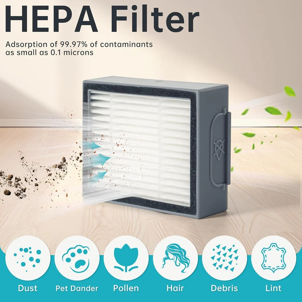 

BAAN-For Irobot Roomba E Series E5 E6,I Series I8 I7 I6 I5 I4 I3 I1 J Series J9 J8 J7 J6 J5 And Plus Vacuum Brushes Filter