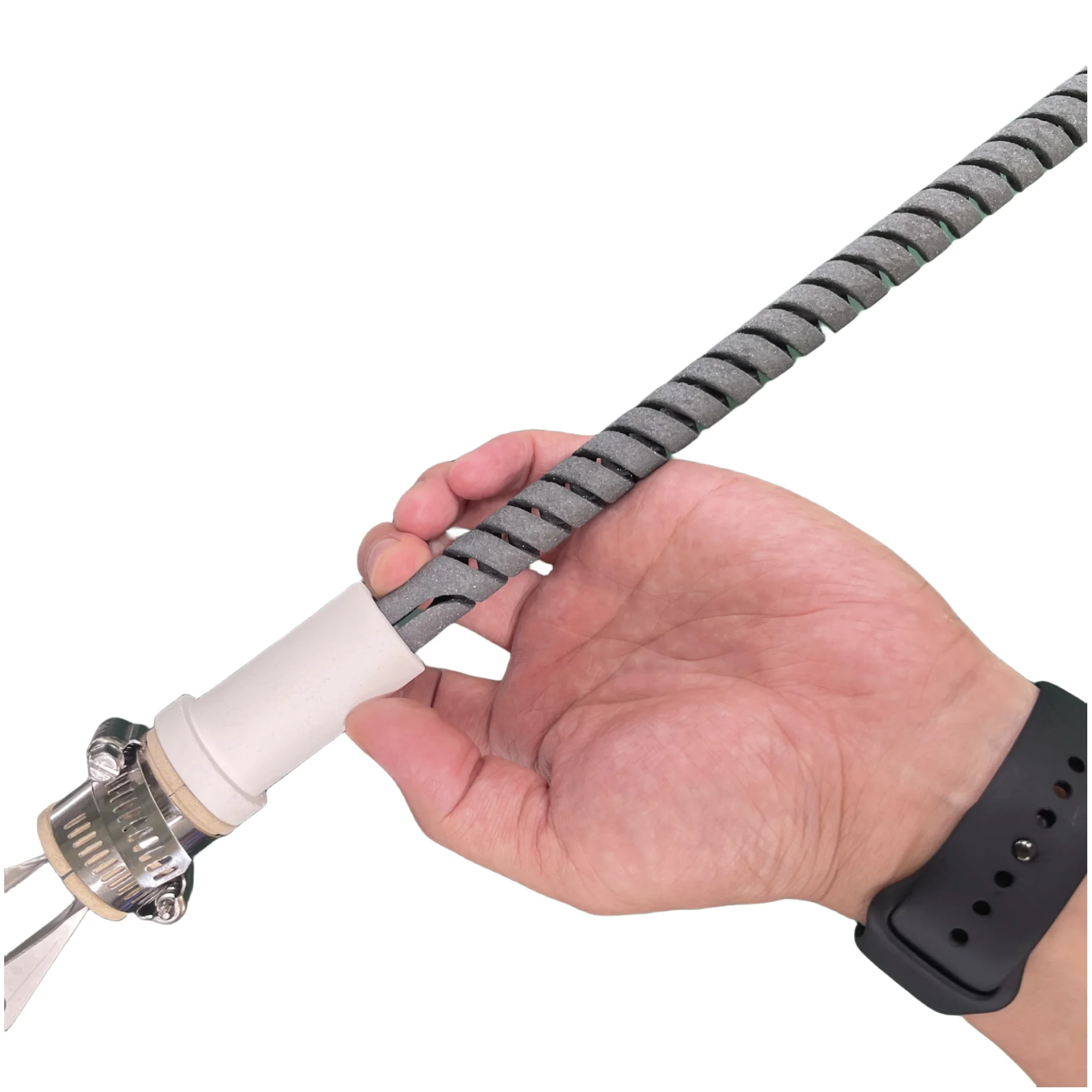 Double Spiral Electric Heating Rod, 2 Zone Hot Cold Heater, 1625C Industrial Temperature Control