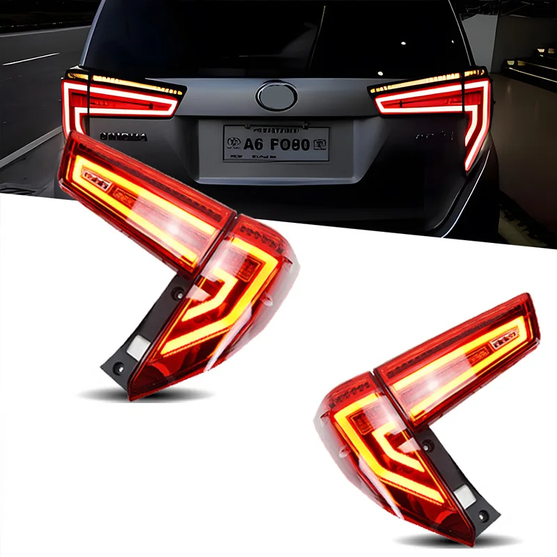 LUFENG Newest Design Taillights for 2016-2022 Innova Crysta Tail Lamp with Full Led Innova Accessories
