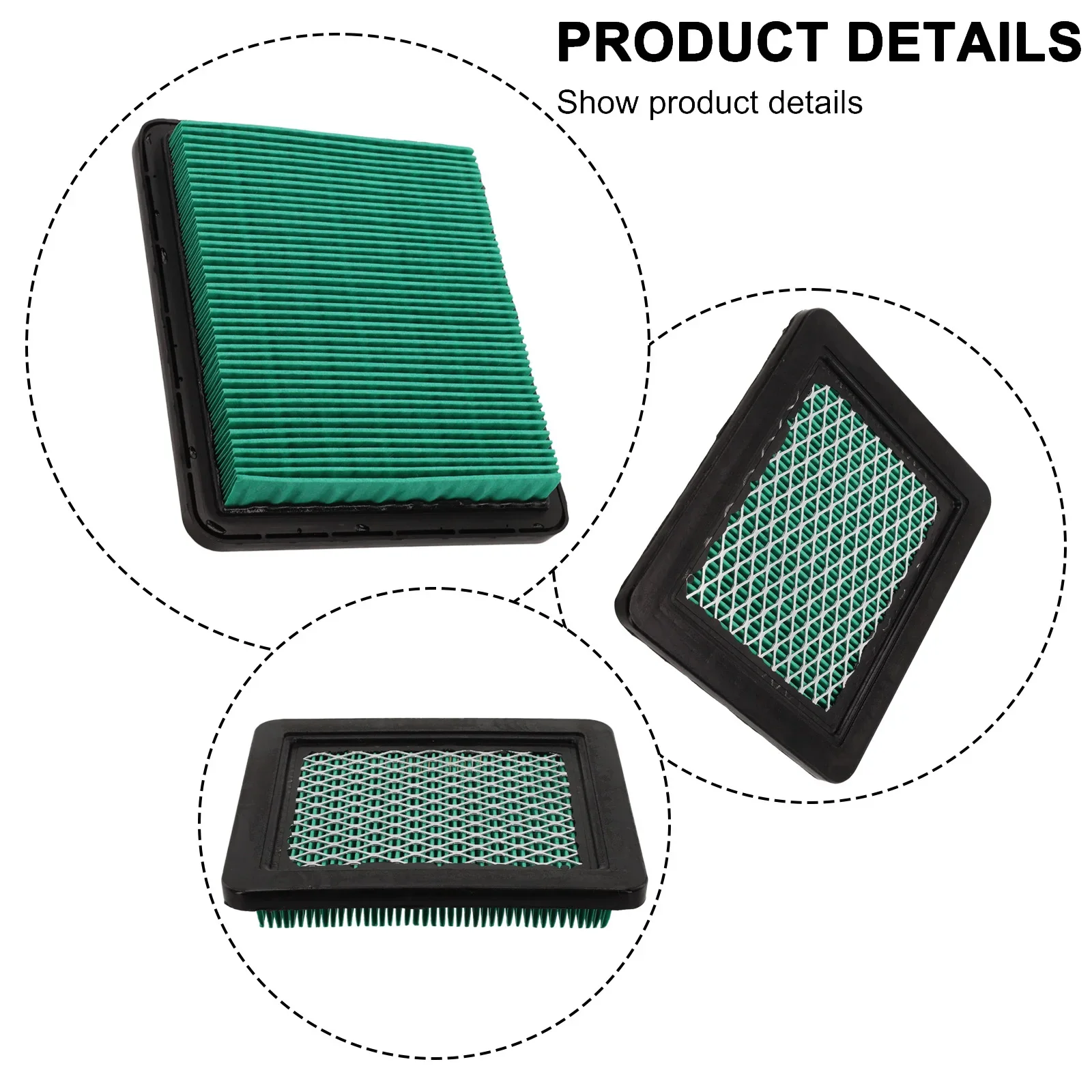Air Filter Replacement 10*11*1 Engine Air Filter User-friendly Design Easy To Install Engine Protection For GCV135