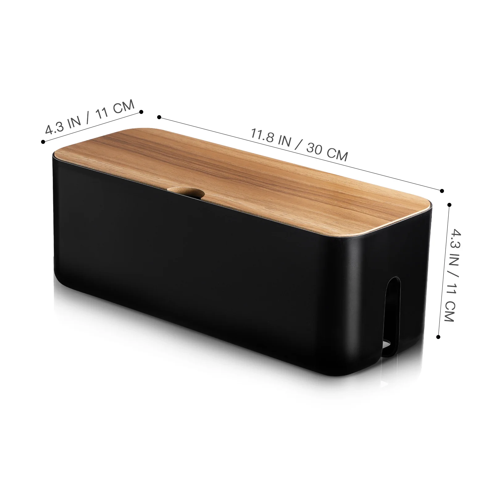 صندوق إدارة الكابلات لمنظم سلك قطاع الطاقة مع صندوق تخزين سلك ABS مثبطات اللهب للاستخدام المنزلي والمكتب #5