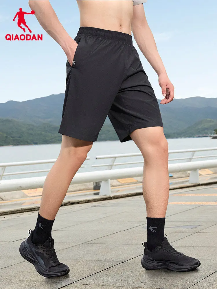 QIAODAN Casual Shorts for Man 2026 Summer New Daily Wear Breathable Woven Half Pants with Pockets Men's Clothes QXEKZ3253119R
