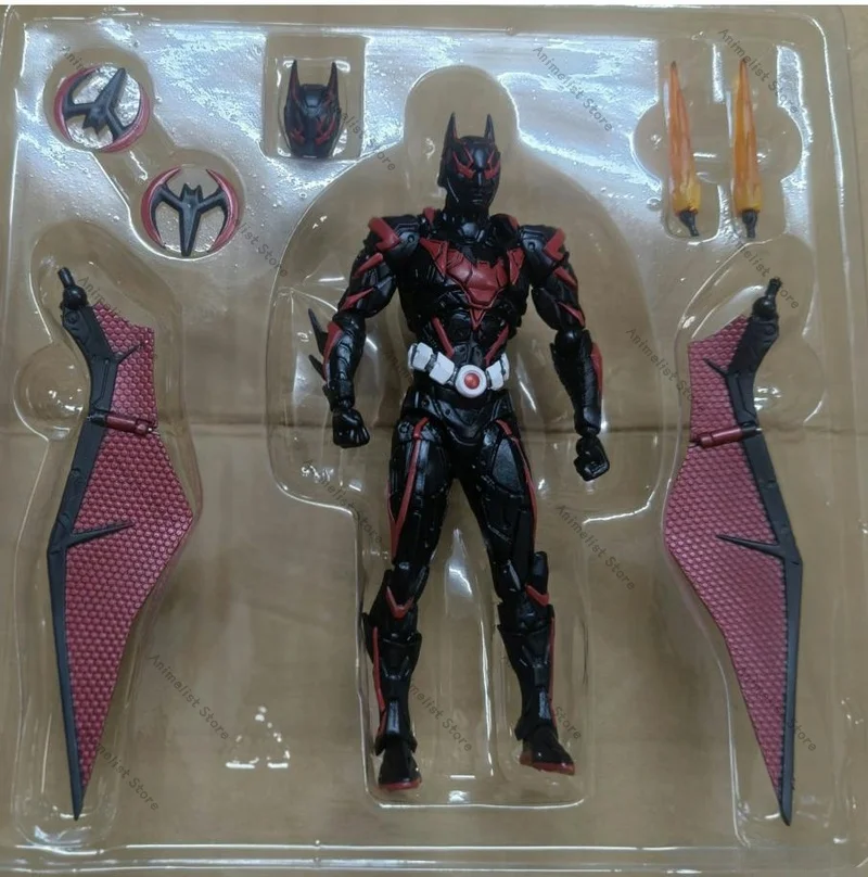 

IN STOCK Kaiyodo Revoltech Yamaguchi KO Batman Beyond The Future Action Figure Anime Batman Figurine Model Statue Toys