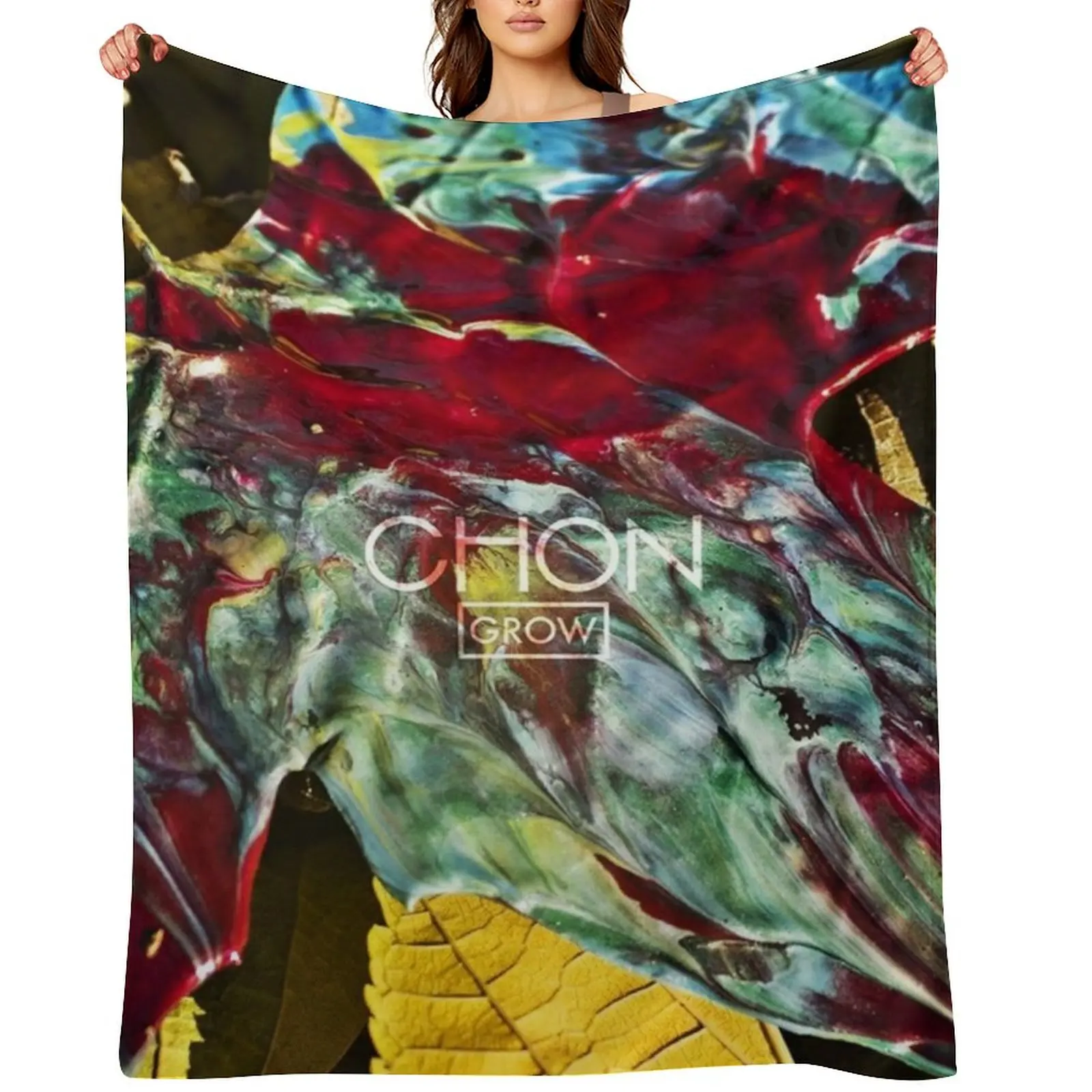 

Chon: Grow Throw Blanket heavy to sleep Flannel Hairy For Baby Blankets