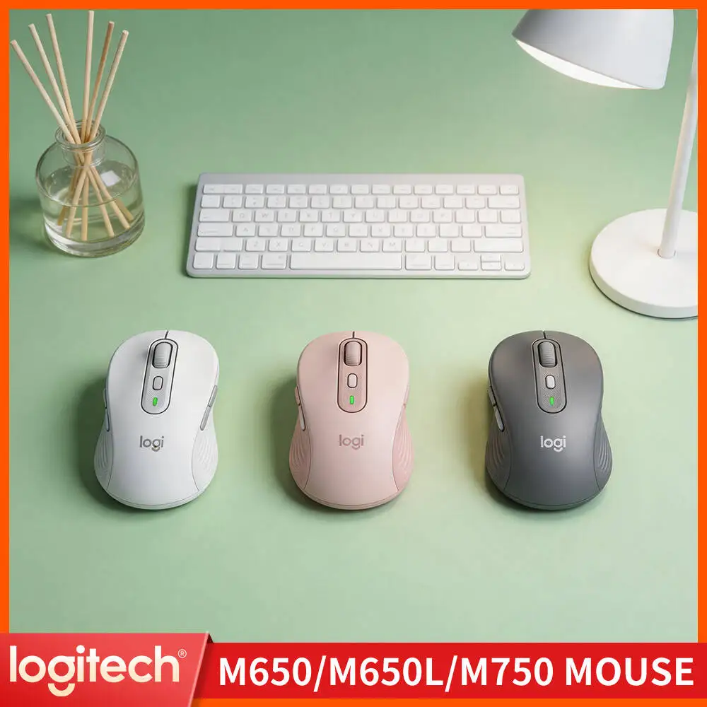 Logitech M750 Office Mouse - Precision Optical Tracking, 3-Device Switch, Soft Thumb Rest, Travel Pick