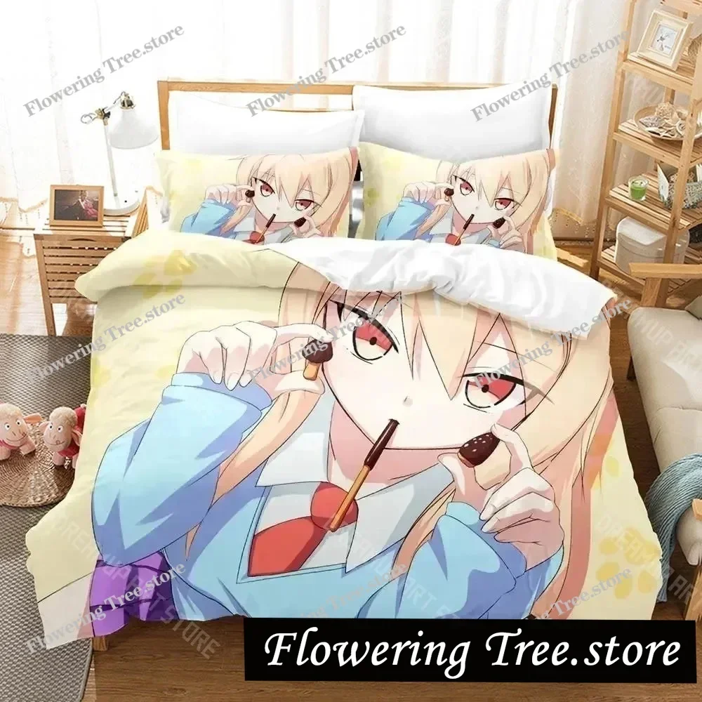 

Anime The Pet Girl of Sakurasou Mashiro Shiina Bedding Set Boys Girls Twin Queen King Size Duvet Cover Pillowcase Bed boys Adult