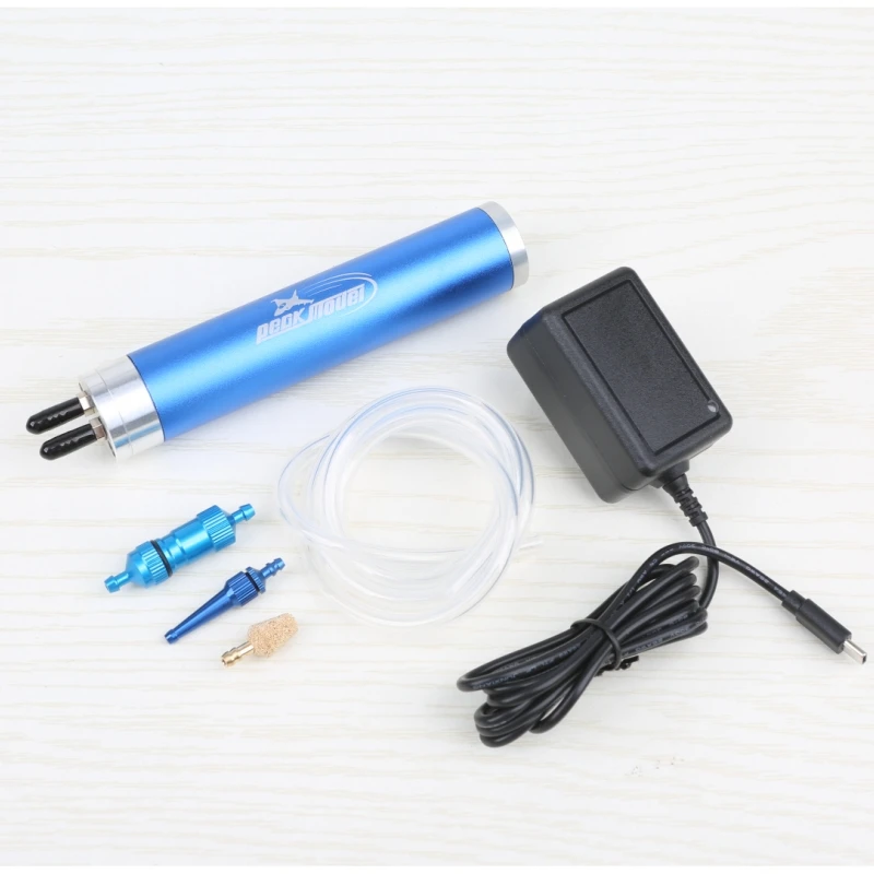 1L/분 전기 오일/연료 펌프 내장형 7.4V 1500mAh 배터리 및 110-240V USB 충전기 포함 RC 모델 비행기/자동차/보트용