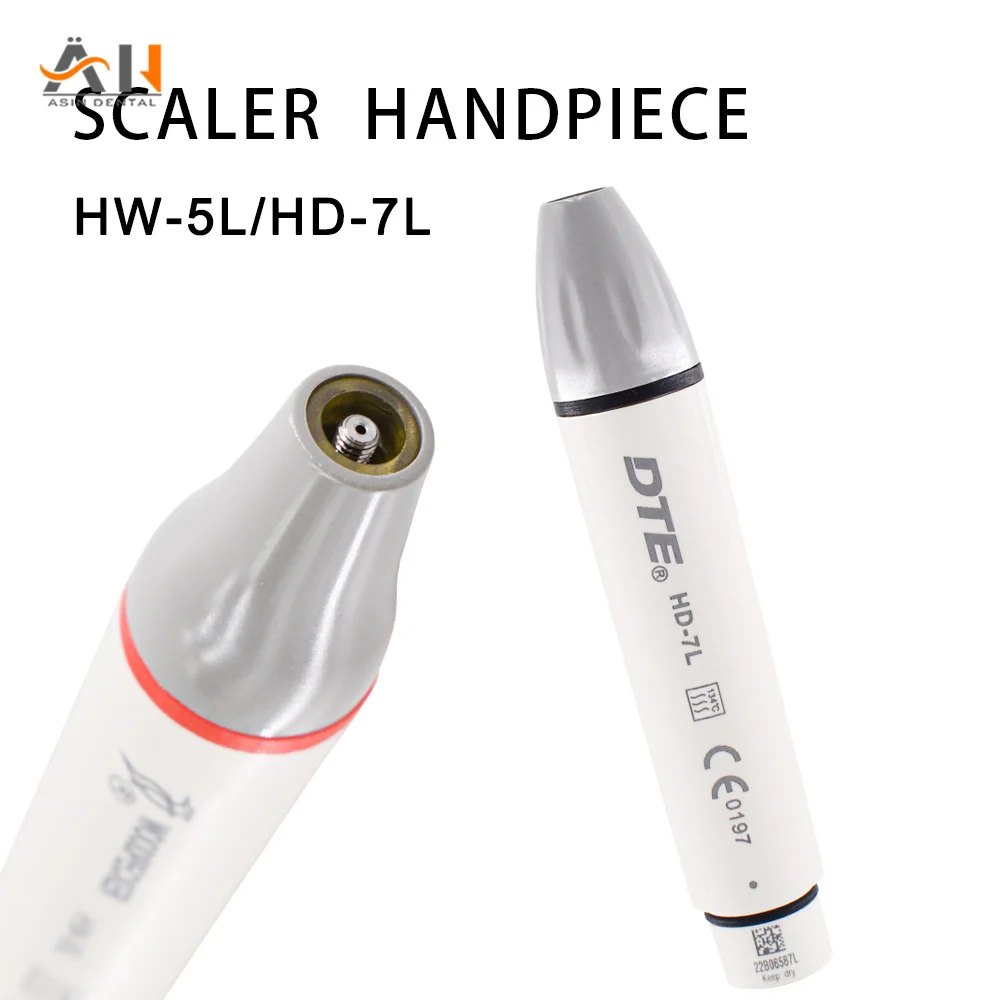 OriginalHW-5L HD-7L N2-LED Dental Ultrasonic Piezo Scaler Handpiece Detachable LED Fit For UDS EMS SATELEC ACTEON NSK Scaler Tip