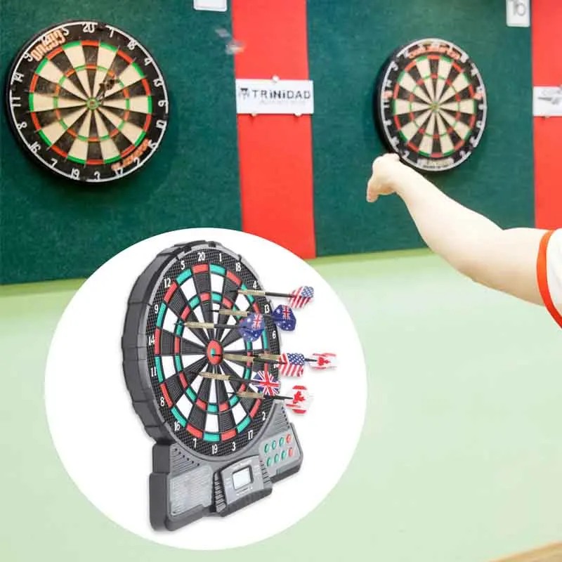 Accessori per freccette elettroniche da 12 pezzi Sicurezza professionale Set di freccette con punta morbida da 14 grammi con punta per freccette in plastica extra