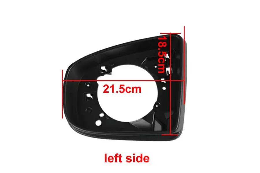 For BMW X5 E70 X6 E71 2008 2009 2010 2011 2012 Side Mirror Rearview Mirrors Housing Frame Cover Replace Outer Reverse Trim