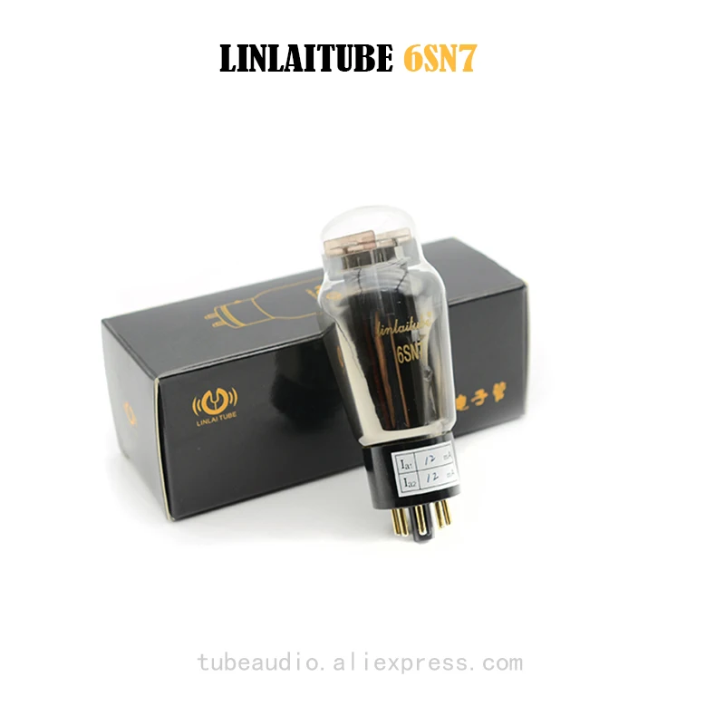 Linlai Hifi 6SN7 Vacuum Tube Hifi Audio Tube Amplifier Replace 6N8P/CV181/ECC32 One Pcs 15Months Guarenteed