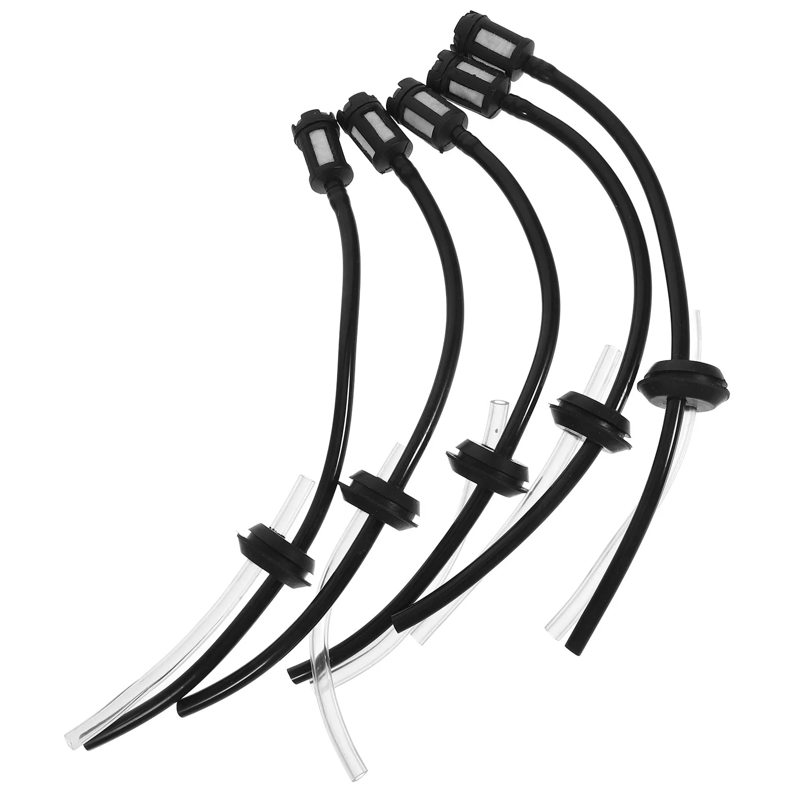 

5pcs Lawn Mower Line Hose Small Engine Chainsaw PVC ABS Durable Flexible Practical Safe Easy Control