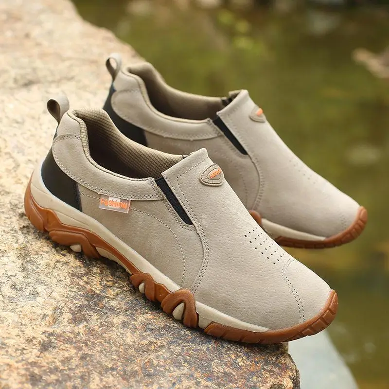 Low-Top Footwear Mountain Shoes Autumn Winter Outdoor Hiking Shoes Wear-Resistant Men's Footwear for Camping And Traveling