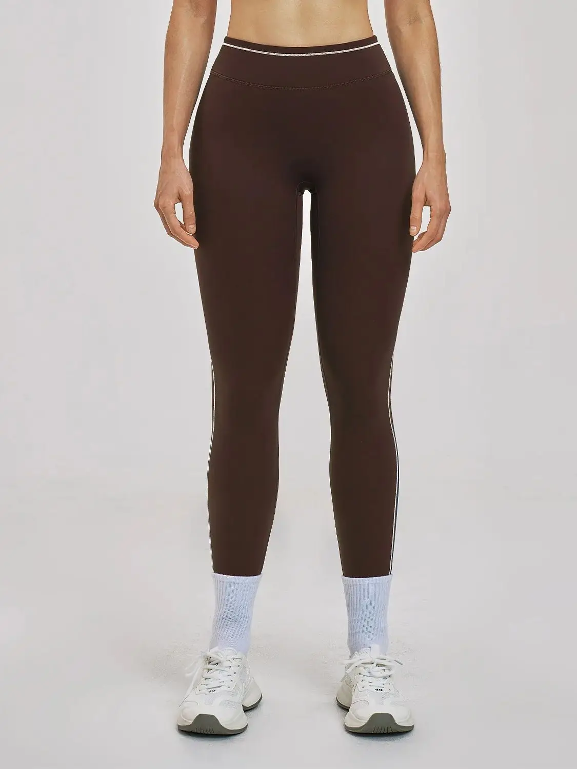 AliExpress HANRAN Ningyu Yoga Leggings Women's Color Blocked Yoga Pants High Waist Gym Leggings Cycling Sports Tights Breathable Workout Leggings