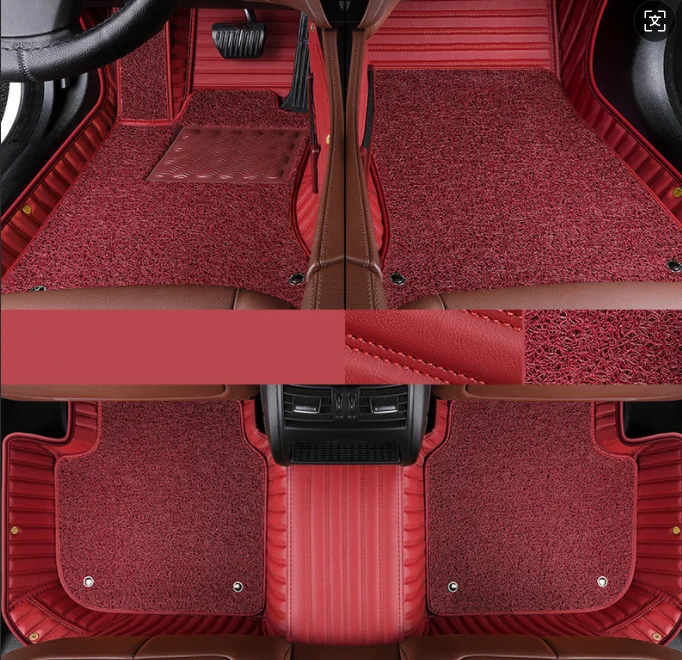 

High quality, Custom special car floor mats for Audi Q8 2025-2019 waterproof double layers carpets for Q8 2022