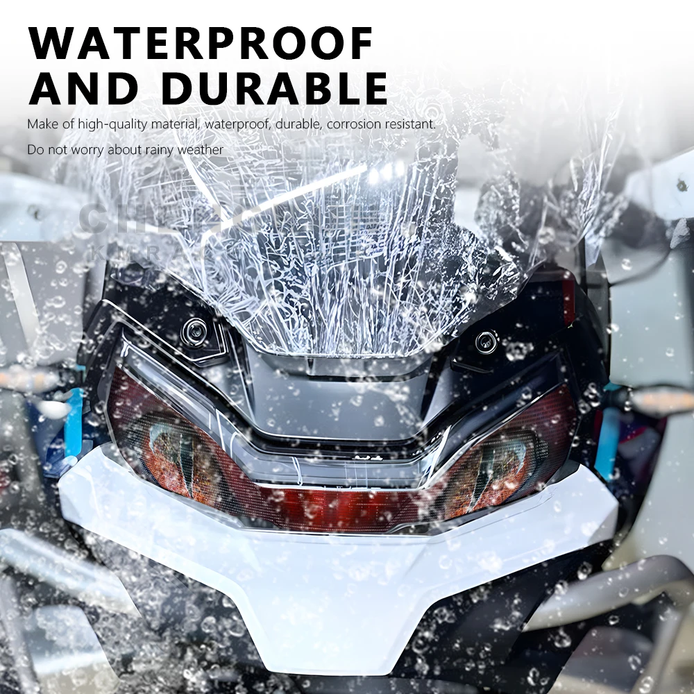 Waterproof Motorcycle Headlight Stickers Headlamp Protective Decals For CFMoto 700MT 700 MT 700mt 2025 Modification Accessories
