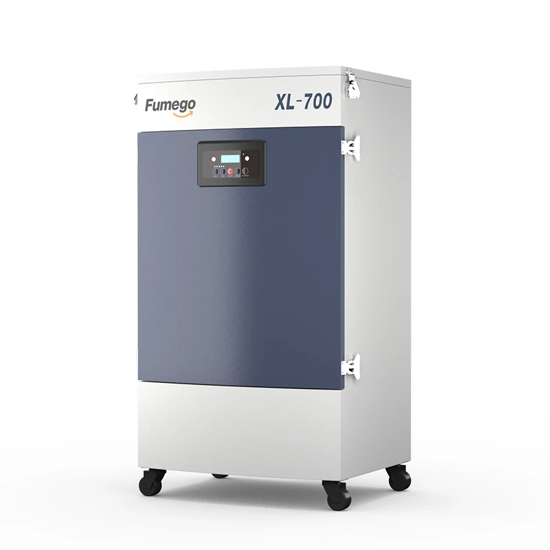 700W Strong Suction High Efficiency Fume Extractor With Hepa Filter For Industry Plasma Cutting Smoke And Odor Removal