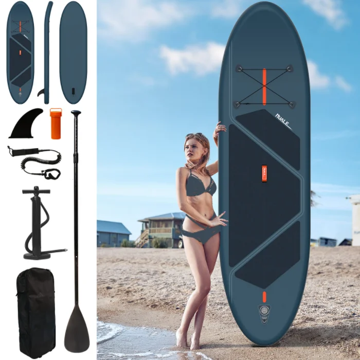 Portable SUP surfboard inflatable surfing board on water surf board for adult