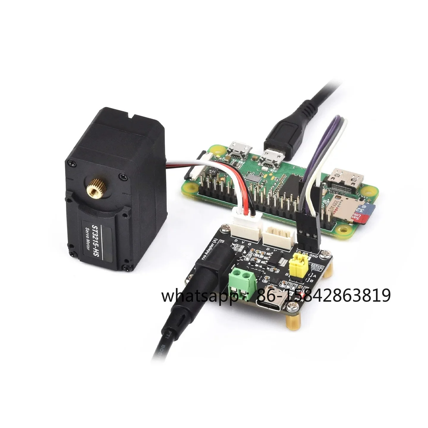 Serial Bus Servo Driver Board Module, Suitable for ST/SC Series, Robot/Raspberry Pi UART