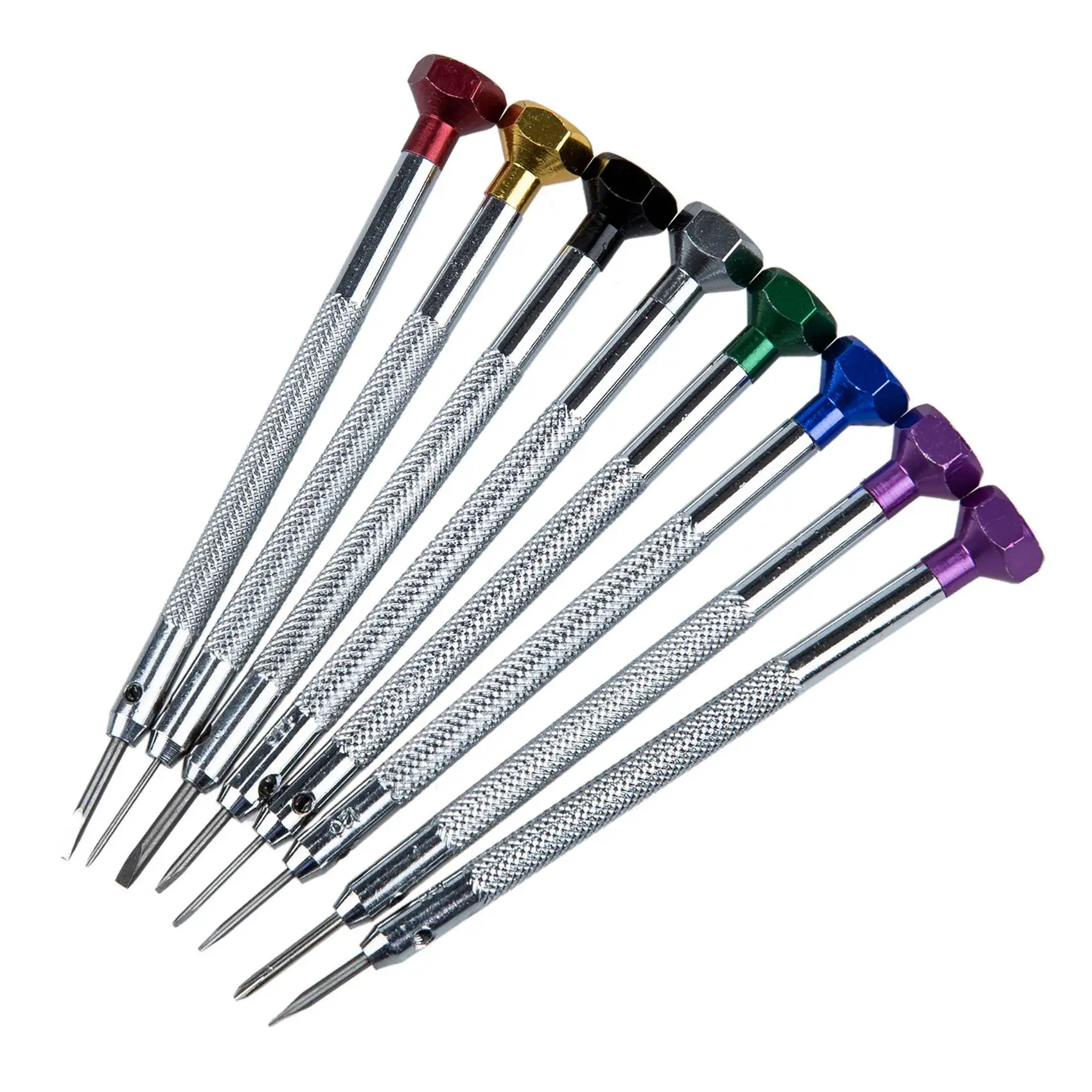 AT16 set of 8 slot screwdriver For repair Clock Glasses Mobile