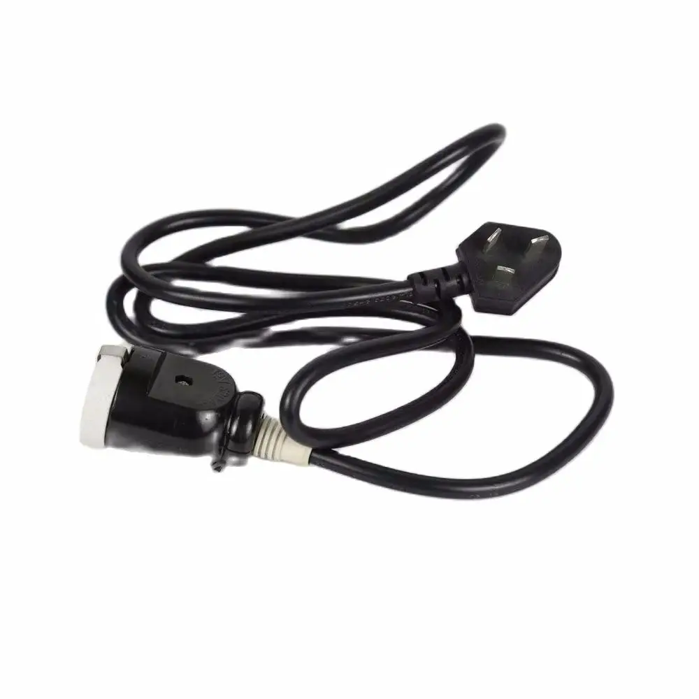Electric Kettle PVC Power Cord for Electric Kettles Line Ceramic Plug 2 Circular Holes