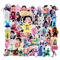 50Pcs Cartoon Steven Universe Stickers DIY Motorcycle Travel Luggage Guitar Skateboard Decals Sticker for Kid Toys Gift