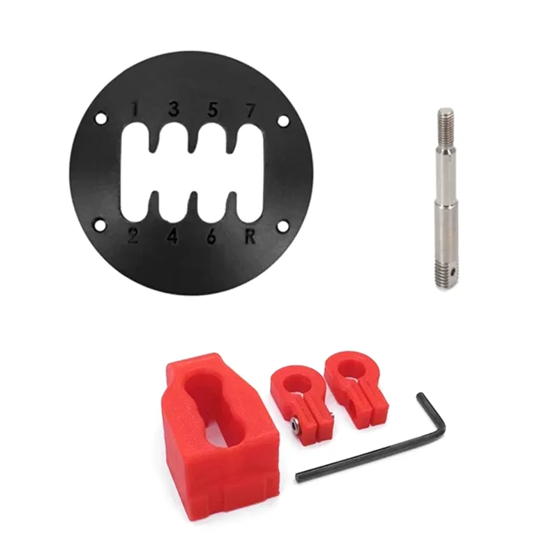 

A64P-Mod Mold Damping Short Throw/Short Shifter Mid Plate Real Feel Modification Kit For Thrustmaster TH8A Gear Accessories