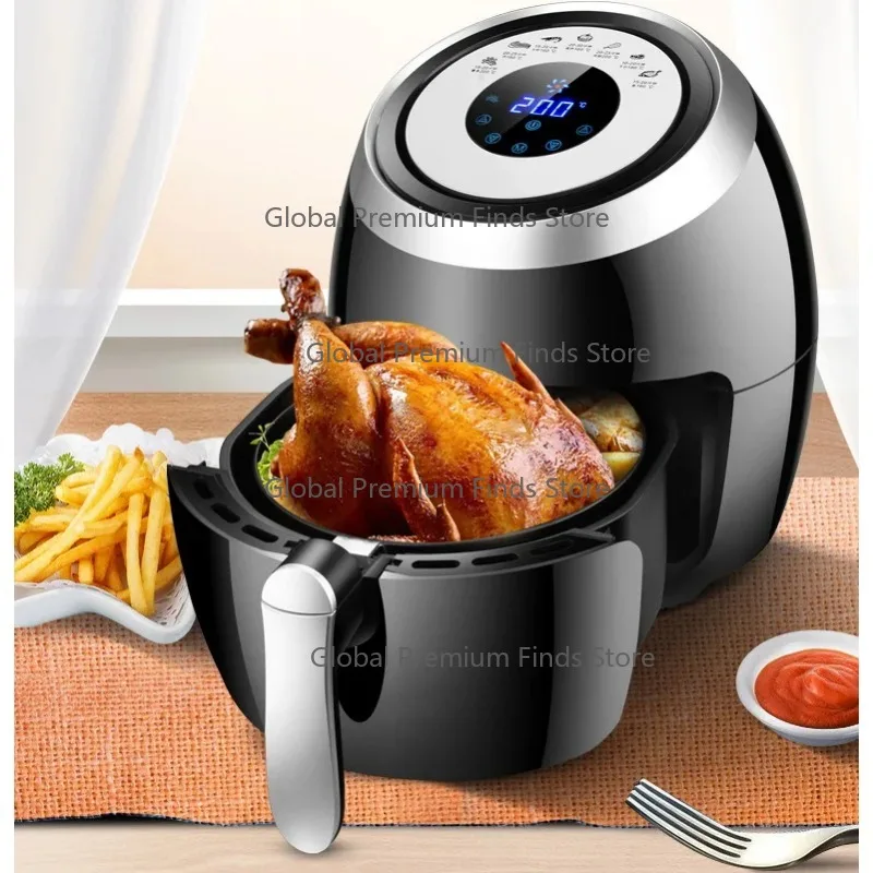 Manufactures Hot Sale air Fryer Large Capacity air Fryer 5.5 Liter Digital Power air Fryer Wholesale
