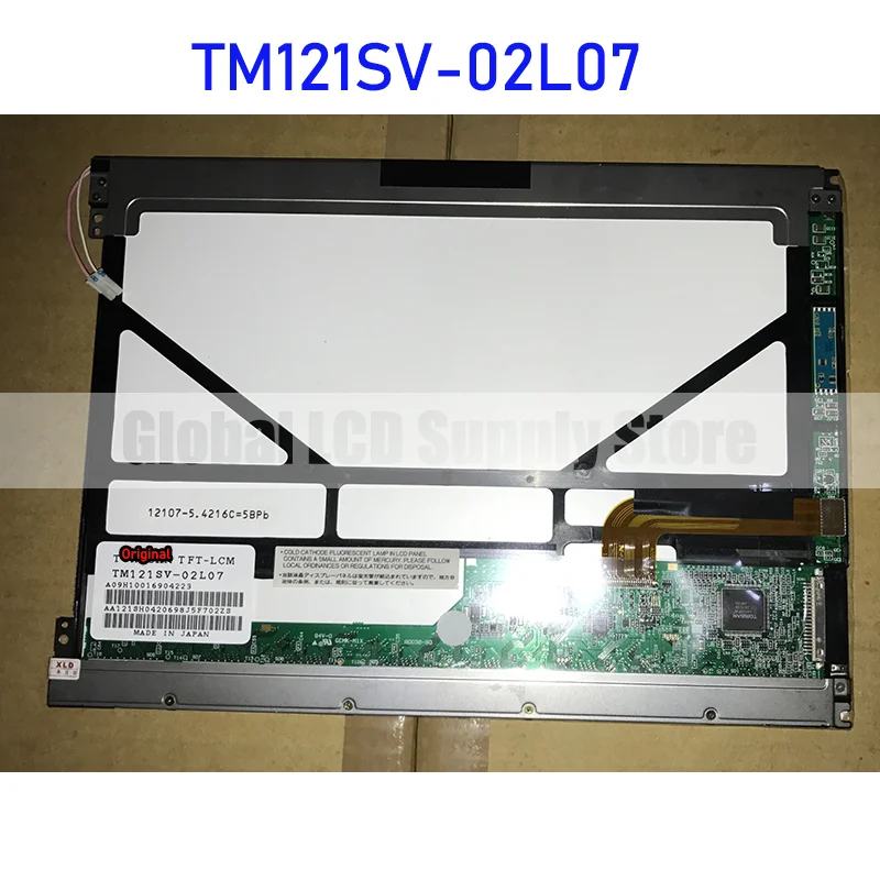 

TM121SV-02L07 12.1 Inch LCD Display Screen Panel Original for TORISAN Brand New