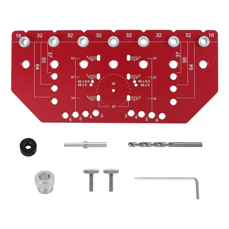 Cabinet Hardware Template Small Cabinet Hardware Jig Portable Cabinet Installation Tools Multifunctional Cabinet Door Jig