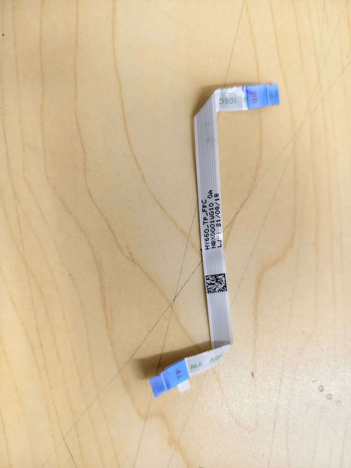 中古タッチパッドフレックスケーブル-hy660-lenovo-legion-y9000p-r9000p-2021h-nbx0001wg10用