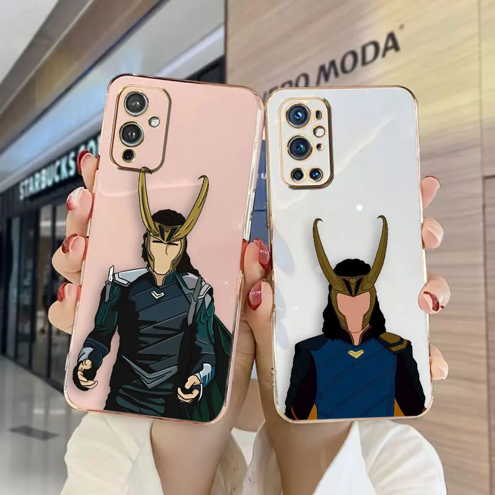 

Cover Smooth E-TPU Phone Case Oneplus 8 8T 9 NORD CE 2 3 MOTO G8 G9 G22 G30 G50 G52 G Stylus 5G Case Funda Marvel Villain Loki