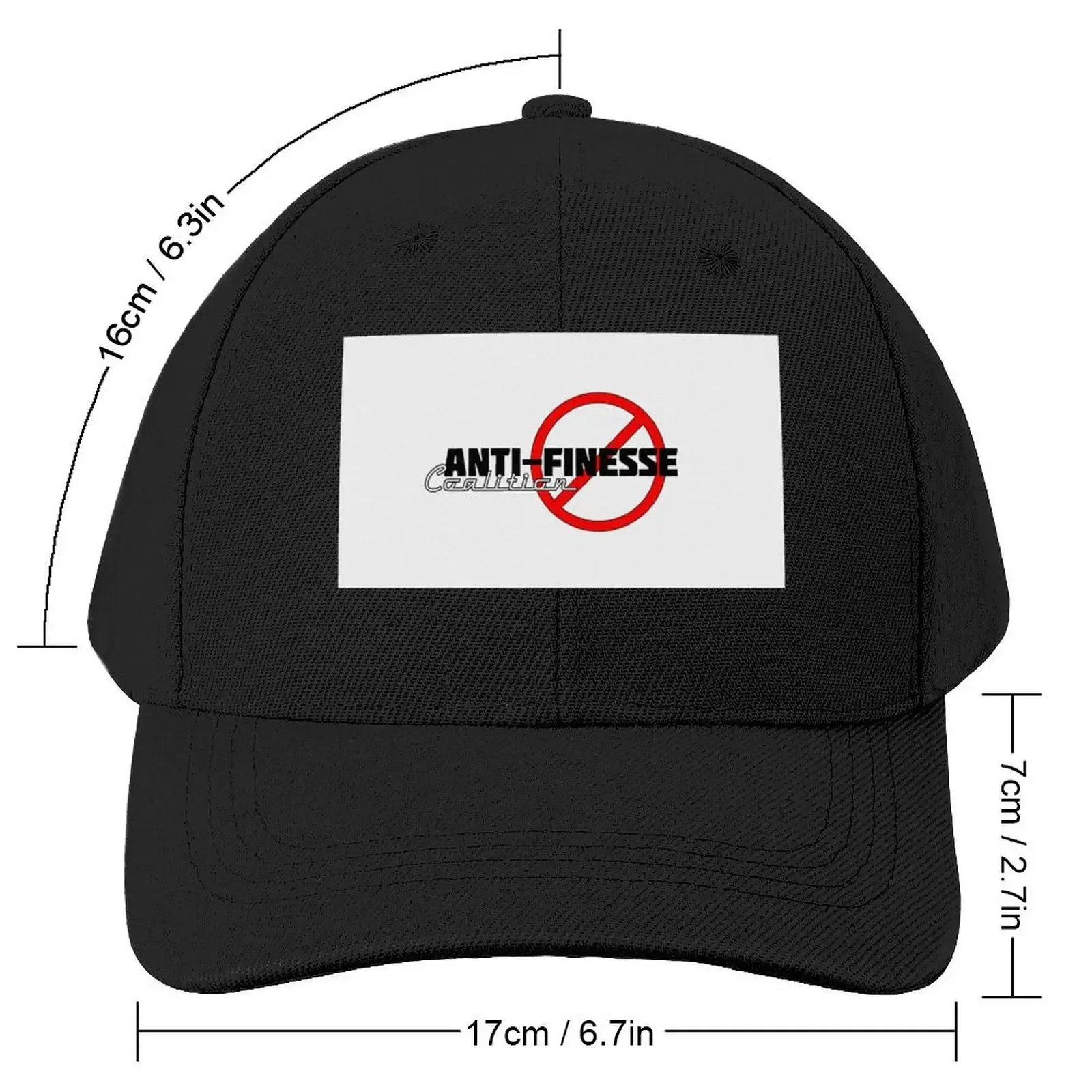 Anti-Finesse Coalition Baseball Cap Custom Cap foam party Hat Golf Women Men's