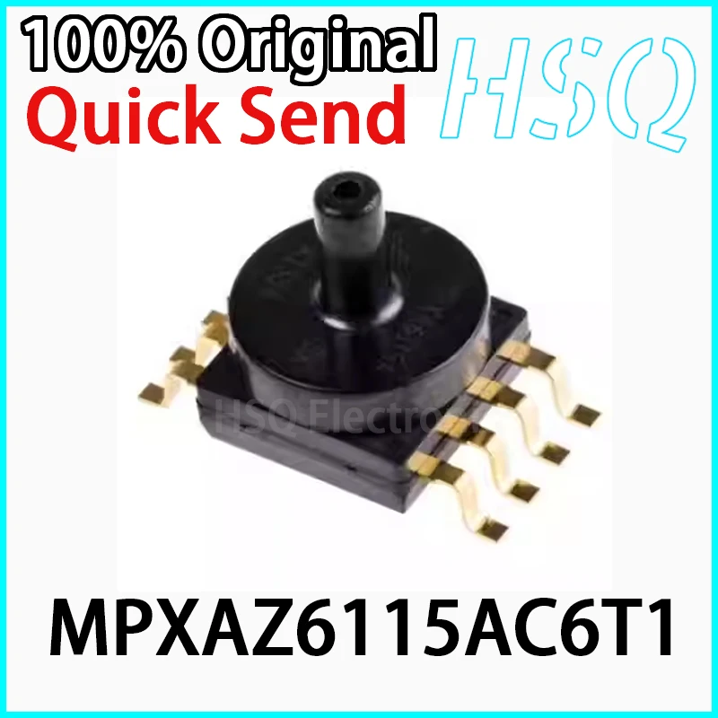 

1PCS MPXAZ6115AC6T1 Pressure Sensor 15-115kpa Equipment Pressure Gauge in Stock