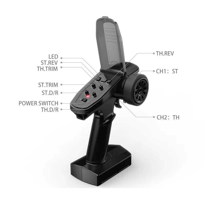 New Stock MJX 12122 Remote Control Car 1/12 Brushless Metal Hydraulic Chrome Steel Motor Teeth Simulation Alloy Miniature