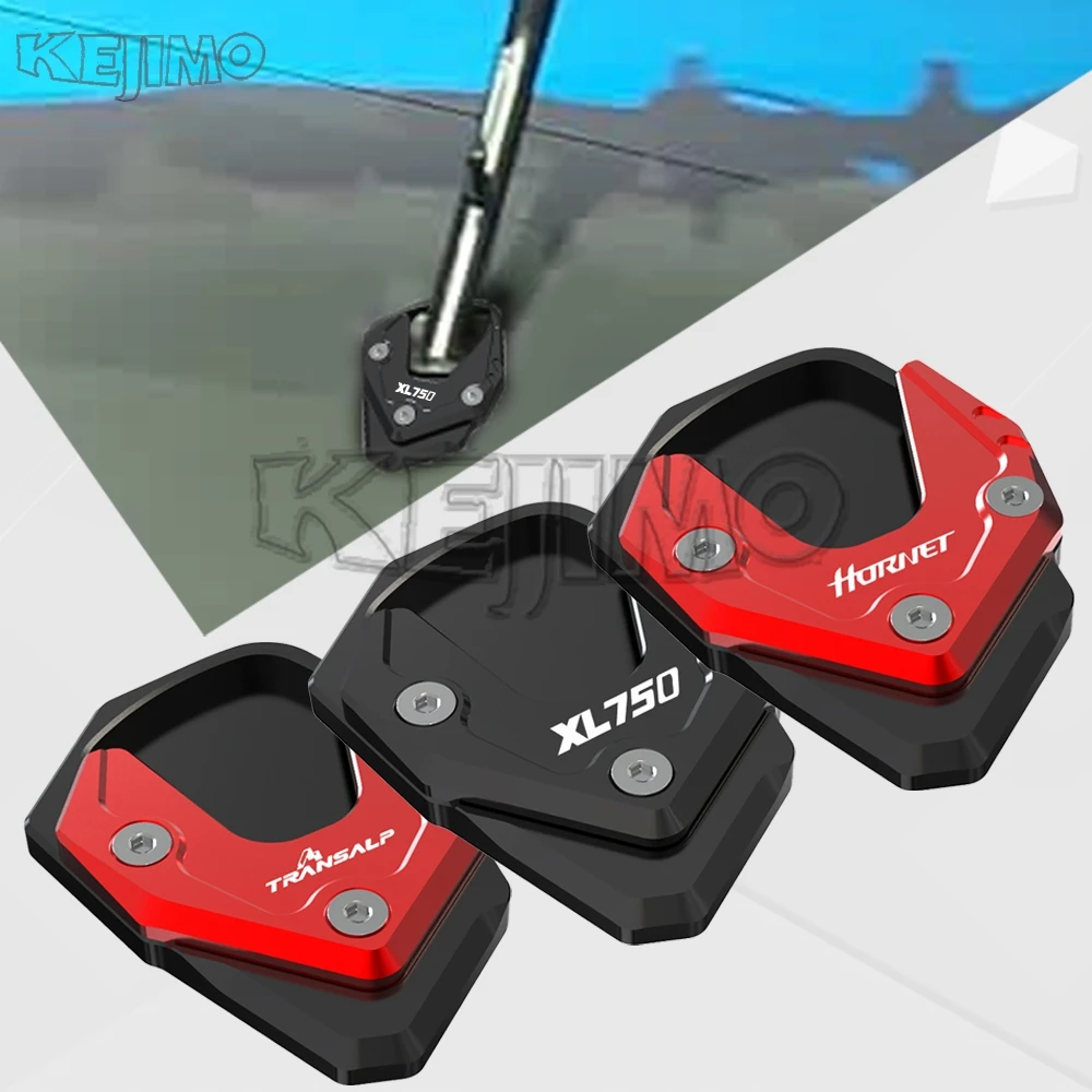 

For HONDA XL750 XL 750 TRANSALP 750 2022-2025 2026 Motorcycle Aluminum Side Stand Enlarge Kickstand Enlarger Support Extension