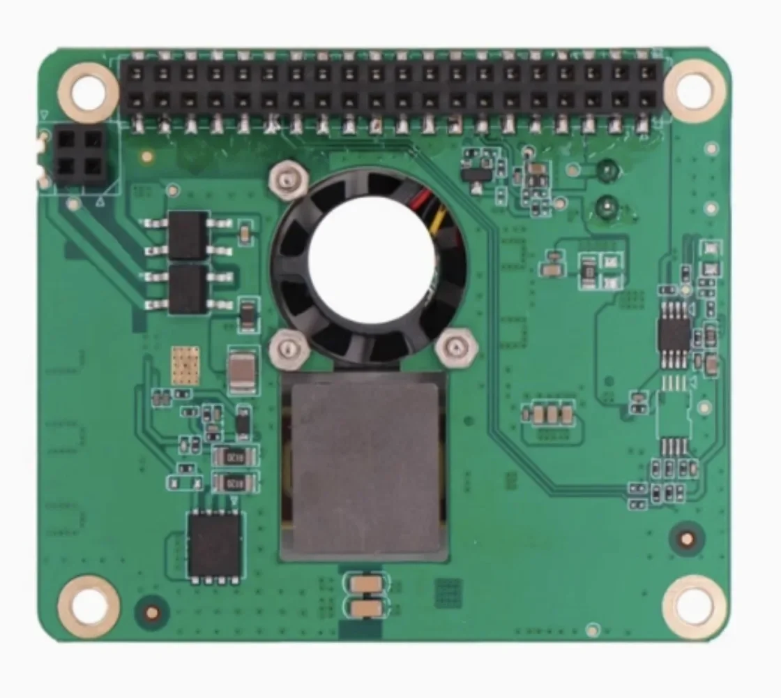 Carte adaptateur ROCK PI 23W/25W POE HAT adaptée pour ROCK 3/4/5